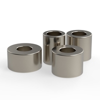 AnTai N45SH N48SH N50SH Magnet Neodymium NdFeB Koil Cincin Pipa Magnet Industri N52 Indeks Fluks Torsi Tinggi 50kGmm