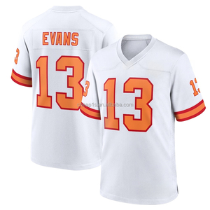 Maglia da Football Americano Tampa Bay Buccaneers con Ricamo, Vendita all'Ingrosso # 6 Baker Mayfield # Maglia da calcio 7 Bucky <span class=keywords><strong>Irving</strong></span> 13 Mike Evans - Product Image 4