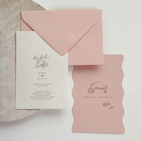 Invitations personnalisées gaufrage mariage personnalisé et fête d'anniversaire avec photo et texte cartes d'invitation à un événement d'entreprise
