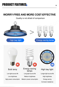 ไฟส่องสูงแบบยูเอฟโอ LED สำหรับใช้ในโรงงาน100W 150W 200W IP65การจัดอันดับสำหรับใช้ในโรงงานอุตสาหกรรมเชิงพาณิชย์ - Product Image 5