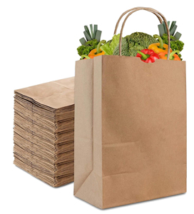 Bolsas de Papel Kraft Personalizadas al por Mayor con Logotipo Impreso, Reciclables para Envasado de Alimentos - Product Image 2