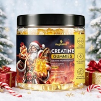 Gummies de créatine monohydrate, gummies mouillés et collants, et supplément de force musculaire, nutrition sportive, gummies mouillés pour hommes et femmes