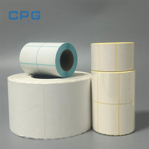 Thermal Paper Distributor Wholesale Top Coated BPA Free Direct Thermal Shipping Label Roll High Quality Barcode Label Sticker - Product Image 1