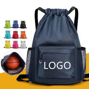 नई कस्टम आउटडोर बैग कैनवास बैग महिलाओं के ठोस रंग बंडल जेब Drawstring बैग प्रिंट लोगो कर सकते हैं