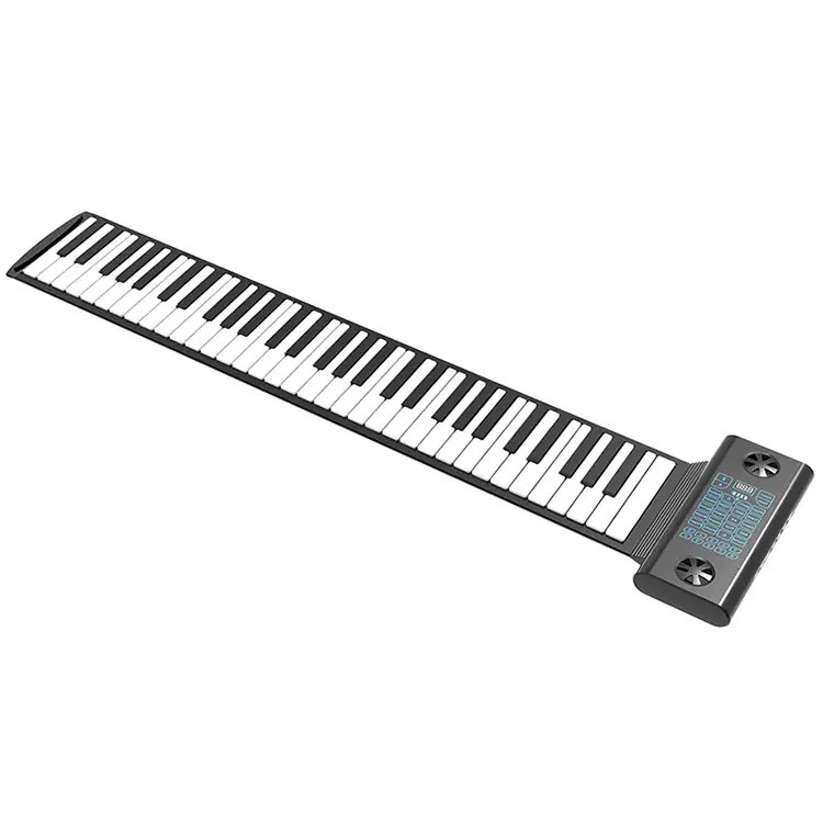 Estúdio mini teclado de piano midi, multifuncional branco kawai crianças, brinquedos musicais, piano