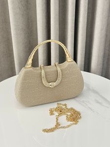 Factory Wholesale Classic Popular Fashion Ladies Clutch Bag Evening <b>Purse</b> Chain Strap Glitter <b>Small</b> Square Magnetic Closure - Product Image 6