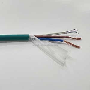 Câble à fibres optiques hybride <span class=keywords><strong>optique</strong></span> électrique pour caméras de surveillance réseau 2 cœurs G657A2 <span class=keywords><strong>et</strong></span> 2 conducteurs en fil de cuivre - Product Image 5