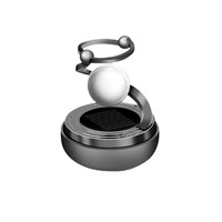 Difusor Giratorio para Auto con Energía Solar, Globo Levitante, Ambientador de Aire para Auto, Adorno de Fragancia de Lujo para Auto