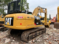 Machine de terrassement d'occasion, excavatrice d'occasion d'origine japonaise 20T avec des performances parfaites, bon aspect, CAT320D à vendre