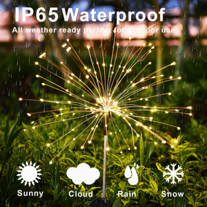 Lámpara de fuegos artificiales DIY, luz de globo para jardín, decoración festiva para eventos turísticos, iluminación decorativa para patio de villa - Product Image 3