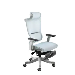 Fauteuil de bureau ergonomique inclinable en maille pour femmes, fauteuil de patron, pivotante, nouveau Design,