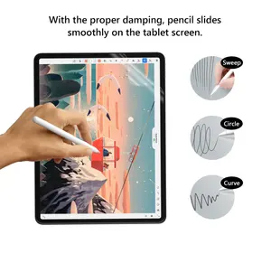 דבק אנטי-טביעת אצבע אישית נייר כמו עבור Ipad Paperlike מסך מגן עבור Ipad סרט