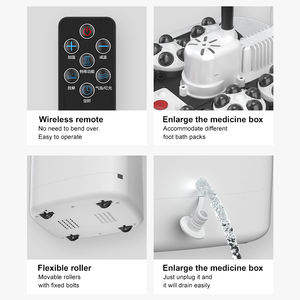 Bain de Pieds Spa Pédicure Intelligent Masseur avec Chauffage Automatique et Bain à Bulles - Product Image 4