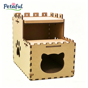 Casa <span class=keywords><strong>de</strong></span> <span class=keywords><strong>Gatos</strong></span> Modular <span class=keywords><strong>de</strong></span> Cartón <span class=keywords><strong>de</strong></span> Lujo al por Mayor, con Forma <span class=keywords><strong>de</strong></span> Escalera, Corrugada, Ecológica, Juguete <span class=keywords><strong>para</strong></span> <span class=keywords><strong>Gatos</strong></span>, Rascador <span class=keywords><strong>para</strong></span> <span class=keywords><strong>Gatos</strong></span> - Product Image 2