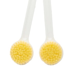 Venta directa de fábrica de cepillos de baño japoneses Muji de mango largo, cepillos de baño con cerdas de nailon y exfoliantes corporales, a un precio de 1. - Product Image 2