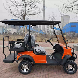 Voitures de golf électriques 3-4 places rouges les <span class=keywords><strong>moins</strong></span> chères, chariots de golf Power Glide, chariots de golf 72V avec batterie au lithium - Product Image 6