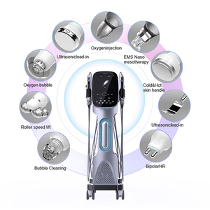 9-Handle Diamond <b>Microdermabrasion</b> <b>Machine</b> Oxygen Jet Peel Hydro for Face Lips Care Skin Whitening 10.1" Touch Screen IT/ZA - Product Image 6