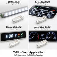 LED ultra-mince 315 SMD à émission latérale 0,06W, puce LED blanche à émission latérale pour rétroéclairage LCD et écrans fins