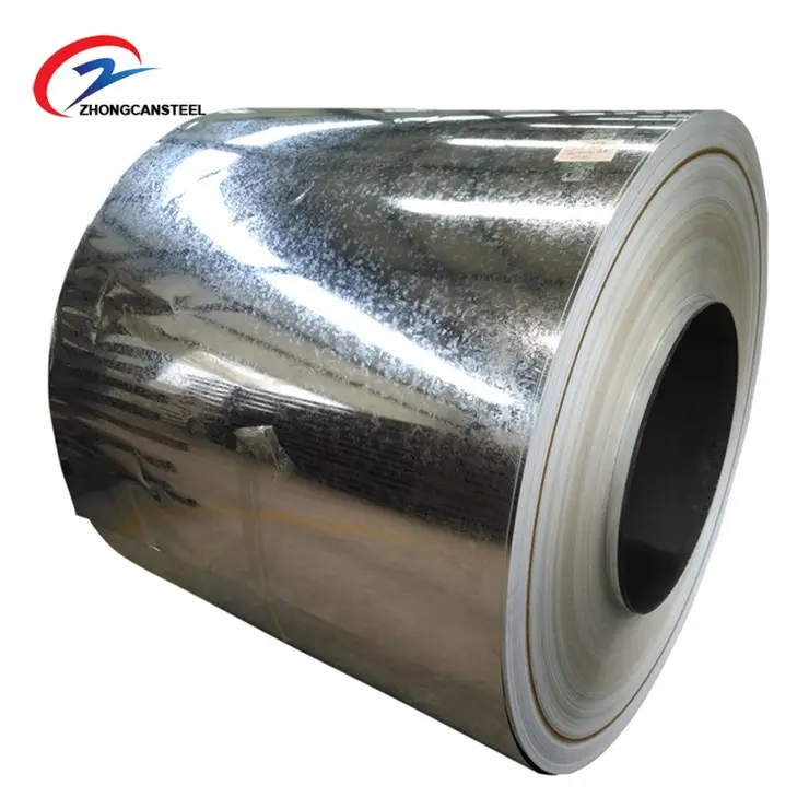 ASTM A653 CQ/LFQ/DQ/DDQ GI zero/regular/minimun spangle g40 z275 galvanized steel coil china