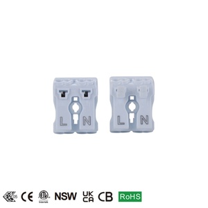 Dẫn kết nối 2 P nhanh chóng dây nối cho ánh sáng đường phố 2 cực đẩy thiết bị đầu cuối dây loại Báo Chí nhanh chóng kết nối hệ thống dây điện khối thiết bị đầu cuối - Product Image 2