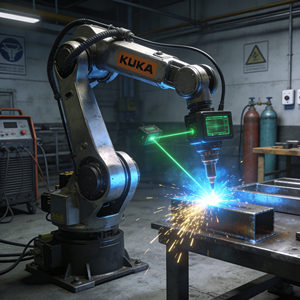 Soudage robotisé à vision 3D <span class=keywords><strong>KUKA</strong></span> offre un suivi automatique des joints, un contrôle adaptatif pour une qualité de soudage supérieure, nombreuses applications - Product Image 1