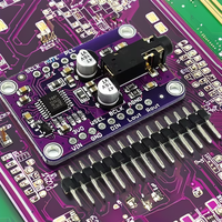 Module de décodeur stéréo I2S ZYSKJ UDA1334A DAC avec montage SMT pour usage général pour carte