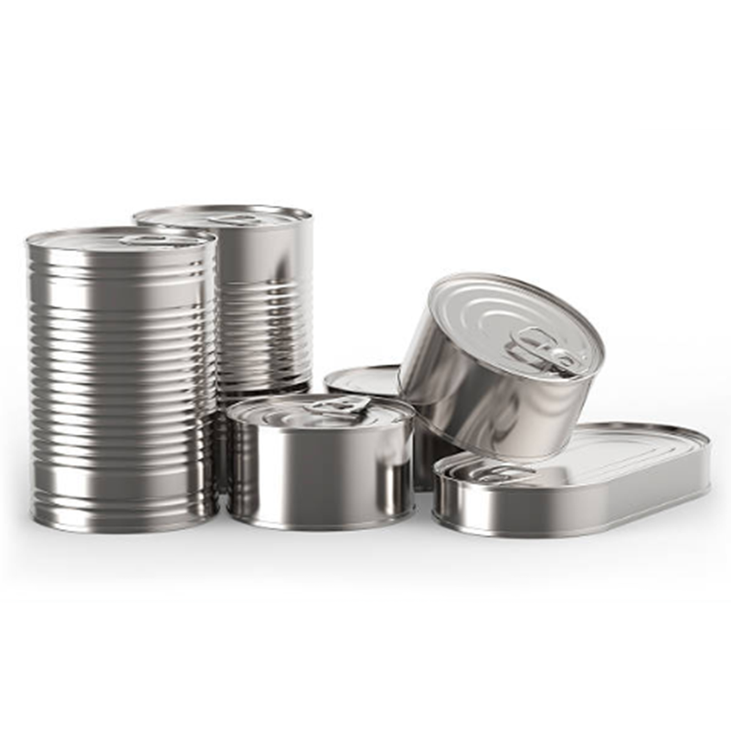 Factory Wholesale Price 3-Piece Metal Lacquered Cylindrical Tin Can for Tomato Sauce Fruits Vegetable Fish Meat Seafood