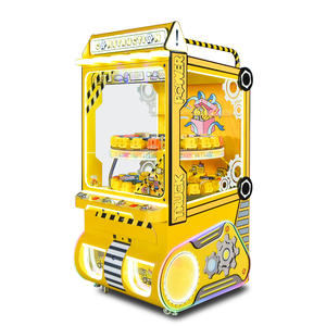 Machine de jeu à pièces, forme de char d'assaut, jouet en peluche à double couche, prix cadeau, grue d'arcade, poupée, machines de vente automatiques de divertissement - Product Image 4