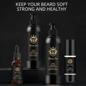 Produits de soins personnels Sérum <span class=keywords><strong>pour</strong></span> cheveux et <span class=keywords><strong>barbe</strong></span> 30 ml Vegan Herbal Hydratant Emballage personnalisé de <span class=keywords><strong>la</strong></span> bouteille Étiquette Boîte Essentiel <span class=keywords><strong>pour</strong></span> <span class=keywords><strong>barbe</strong></span> de gentleman - Product Image 2
