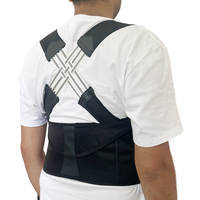 Correcteur de posture pour adultes, ceinture de soutien lombaire élégante avec ouverture pour les épaules, gilet de correction de posture