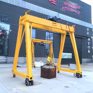 Grue mobile à <span class=keywords><strong>portique</strong></span> de 10 tonnes pour charges lourdes, à double poutre, pour intérieur/extérieur, chargement/déchargement, 10 m – Fournisseur Fabricant - Product Image 3