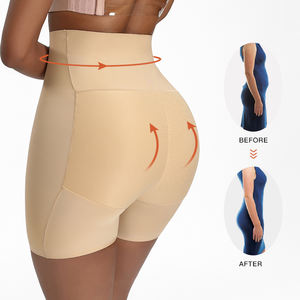YiYun – sous-vêtements de levage de fesses pour femmes, <span class=keywords><strong>short</strong></span> <span class=keywords><strong>en</strong></span> dentelle pour garçon, culotte de contrôle rembourrée <span class=keywords><strong>en</strong></span> éponge - Product Image 1