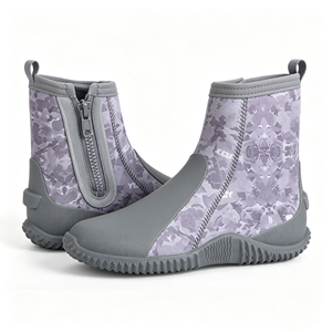 Botas de <span class=keywords><strong>Buceo</strong></span> de Neopreno de Camuflaje de 5 mm, Suela Vulcanizada, Botas de Neopreno con Punta Redonda Antideslizante para Pesca Submarina, Snorkel y <span class=keywords><strong>Buceo</strong></span> - Product Image 2