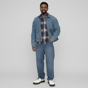 Chaqueta vaquera para hombre Otoño Chaquetas vaqueras masculinas Moda hombre Casual Vintage Jeans Coat - Product Image 1