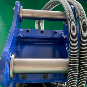 Compattatore a Piastra Vibrante Montato su Escavatore 25-32 Tonnellate Martello Vibrante Idraulico a Basso Rumore con Cabina Motore per Compattazione del Suolo in Edilizia - Product Image 6