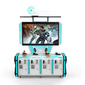 เครื่องเล่นเกมยิงปืนแบบหยอดเหรียญ 4 ผู้เล่น รุ่น Big Game Hunter พร้อมหน้าจอ LCD ขนาด 65 นิ้ว และเกม 26 เกม - Product Image 1