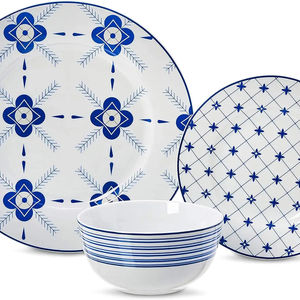 <span class=keywords><strong>Service</strong></span> de table en <span class=keywords><strong>porcelaine</strong></span> de <span class=keywords><strong>18</strong></span> <span class=keywords><strong>pièces</strong></span> / <span class=keywords><strong>service</strong></span> de vaisselle pour 6 personnes - Product Image 3