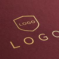 Boîte à tiroir ondulée de luxe personnalisée bordeaux avec logo doré en feuille d'or et vernis sélectif UV, boîte cadeau coulissante en papier rigide pour emballage de bijoux et montres OEM