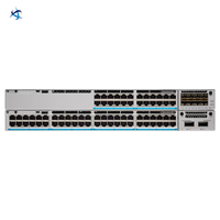 C9300-48T-A Switch de Acceso Apilable de 48 Puertos Gigabit Capa 3 con POE, SNMP, QoS, Montaje en Rack 1U, Uplinks Modulares, para Campus Empresarial, 600Gbps