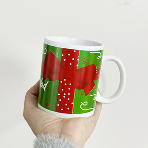 <span class=keywords><strong>Mug</strong></span> de Noël en céramique avec cuillère, bordure dorée électrolytique, tasse à eau, tasse à café, logo <span class=keywords><strong>personnalisé</strong></span>, personnalisable avec des images - Product Image 5