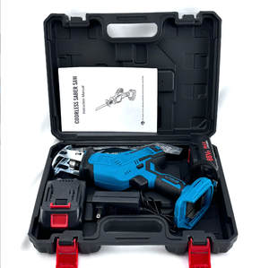 21V Cordless Multifunctional Electric <strong>Jig</strong> <strong>Saw</strong> Portable Garden Branch <strong>Pruning</strong> &amp; Small Chainsaw with Metal Band <strong>Saw</strong> Wood Cutting - Product Image 3