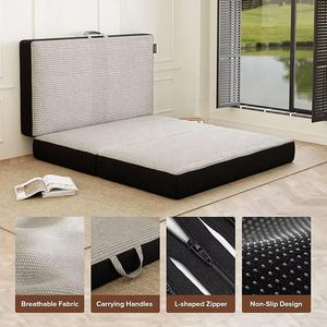Prezzo produttore portatile salvaspazio tre volte <span class=keywords><strong>materasso</strong></span> in Memory Foam per viaggi a casa - Product Image 5