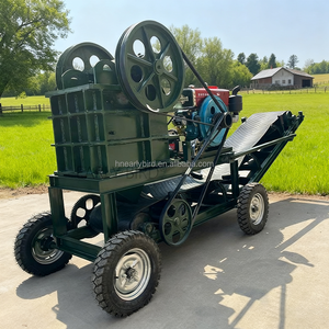 Nhà máy nghiền di động chạy bằng dầu diesel, băng tải, máy nghiền hàm, đá cứng, đá thạch anh, mỏ vàng, thiết bị khai thác mỏ di động - Product Image 3