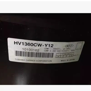 คอมเพรสเซอร์แบบสโครล อินเวอร์เตอร์ DC คุณภาพสูง Toshiba HV1360CW-Y12 R410A 220-240V/50Hz สำหรับเครื่องปรับอากาศและเครื่องทำความ<span class=keywords><strong>เย็น</strong></span> - Product Image 2