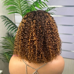 100% Virgin <b>Human</b> Hair High Density 12A 5*5 Vietnam SDD Kinky Curly <b>WIg</b> Brazilian Peruvian Super Double Drawn Gluesss <b>Wig</b> - Product Image 4