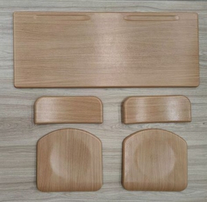 Conjunto <span class=keywords><strong>de</strong></span> Mesa y <span class=keywords><strong>Dos</strong></span> Sillas para Aula Escolar, Fabricadas con Tablero <span class=keywords><strong>de</strong></span> Madera Prensada, Tamaños 110*45 385*373mm, Cómodas e Ignífugas - Product Image 2