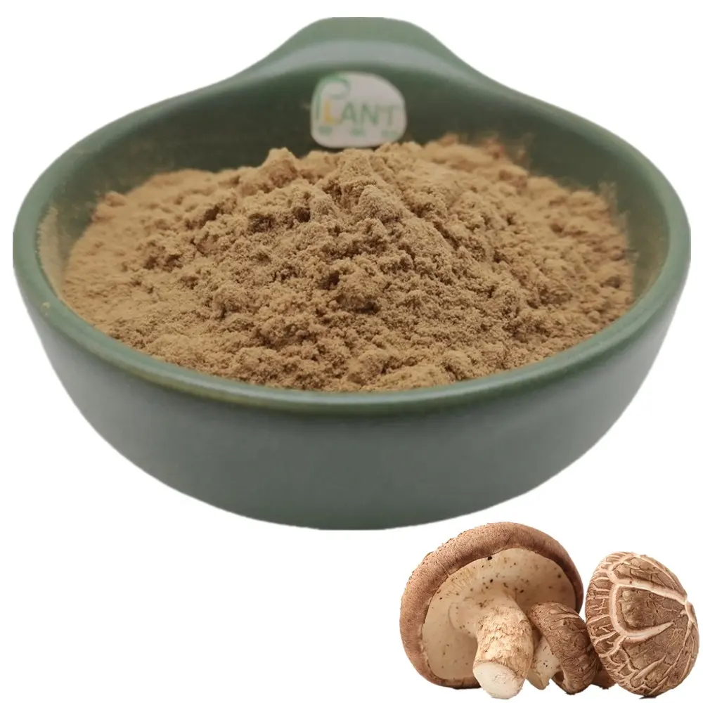 Fourniture de qualité alimentaire bêta 1,3/1,6 D Glucan lentinus edodes extrait polysaccharides shiitake poudre d'extrait de champignon