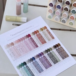 <span class=keywords><strong>Set</strong></span> di Smalti Gel Semipermanenti Rouni 40 Colori Traslucidi a Lunga Durata UV per Saloni di Bellezza, Vendita all'Ingrosso - Product Image 5