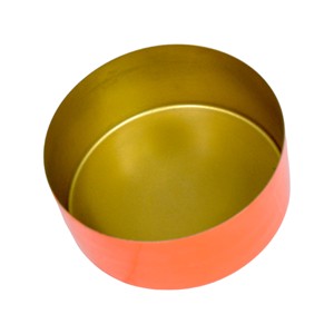 Bol à salade en métal et fer au design moderne bol à nourriture en émail pour les mariages, les fêtes, les dîners et la décoration de Noël bol cadeau - Product Image 4