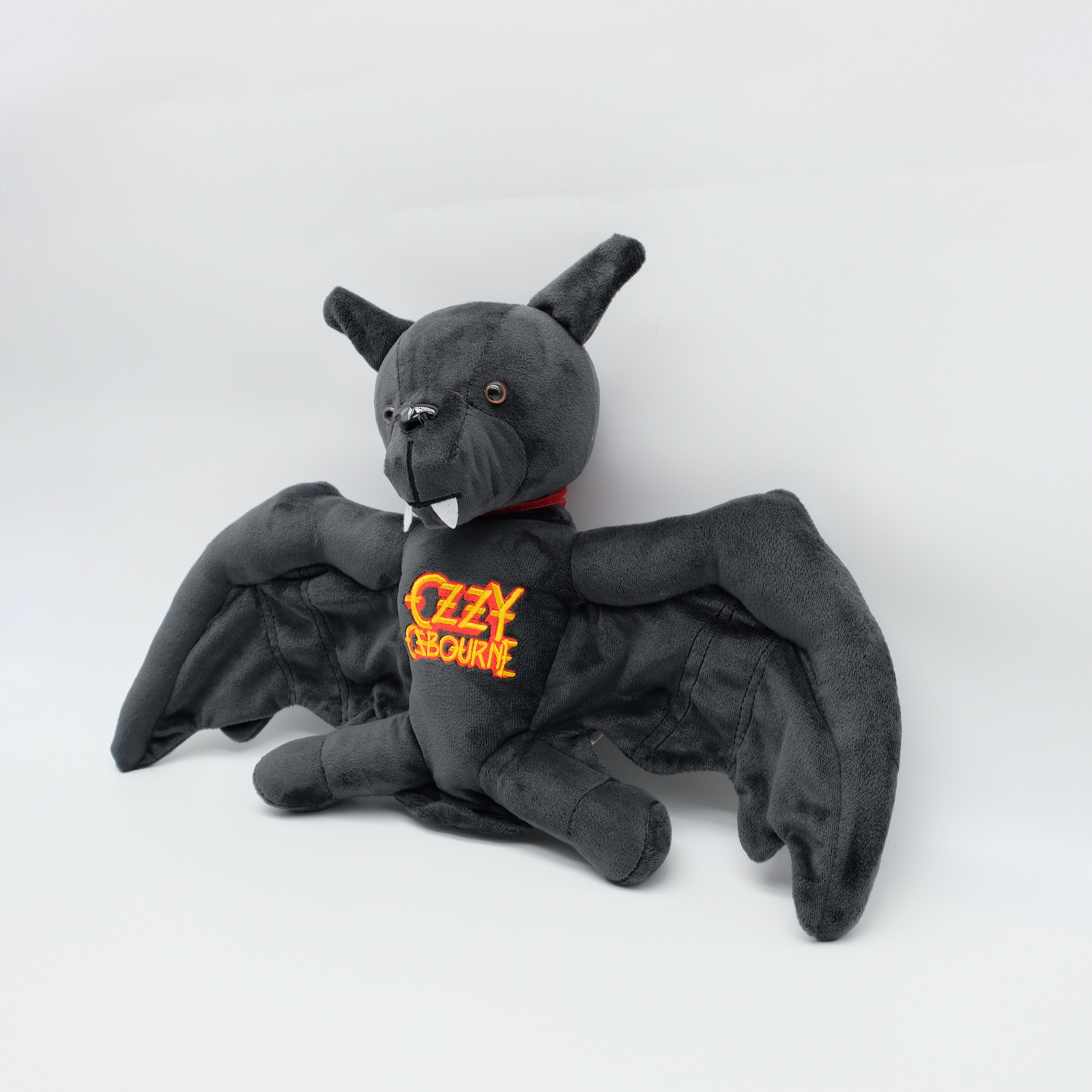 Wholesale Ozzy Osbourne Bat Squishy Toy Black Plush Stuffed Animal